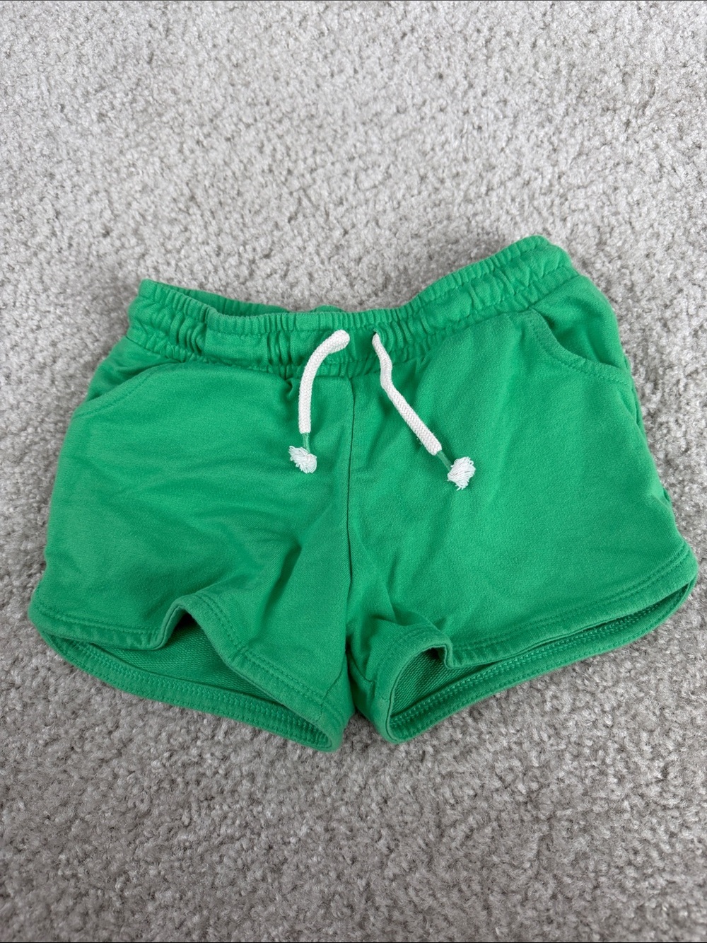 Cat & Jack Bright Green Drawstring Shorts